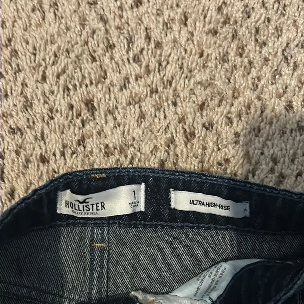 Hollister Denim Mini Pencil Skirt for Night Out